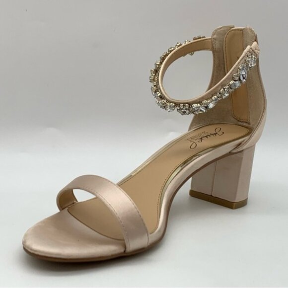 Jewel Badgley Mischka Catalina  Ankle Strap Sandal - Picture 4 of 15